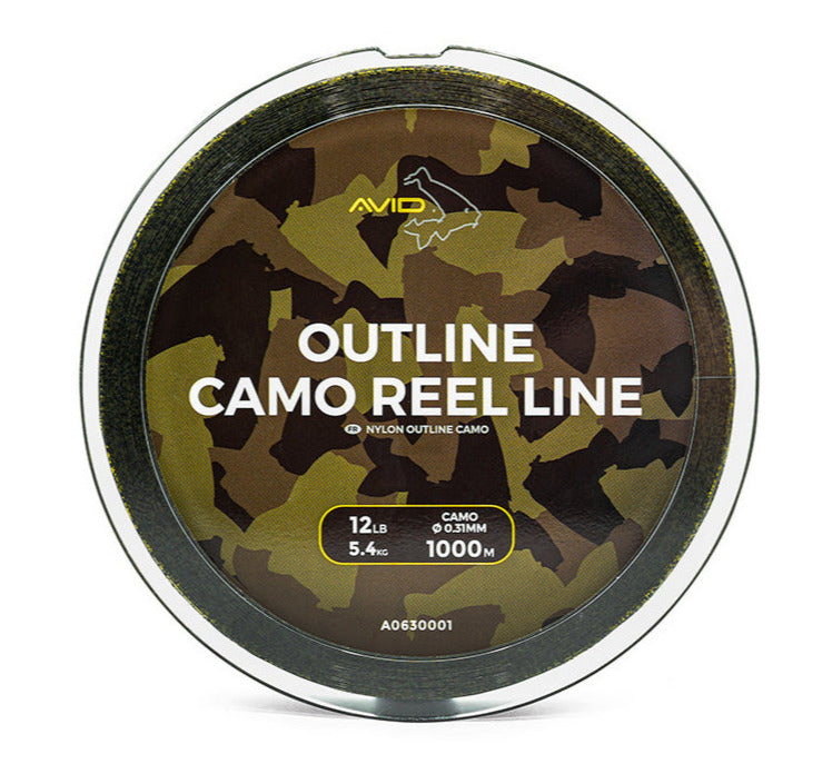 Avid Carp Outline Camo Reel Line – Bankside Tackle