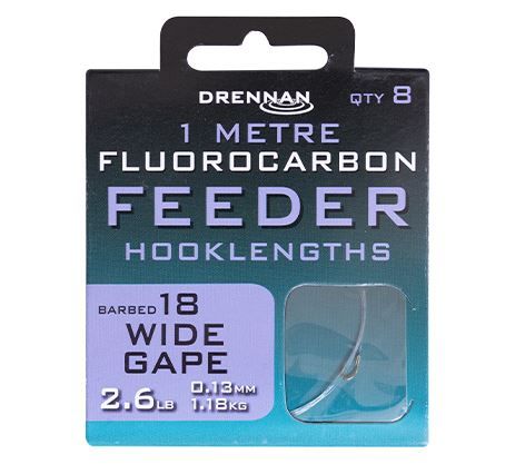 Drennan Wide Gape Hooks To Nylon - Reliable and High-Quality Fishing Hooks