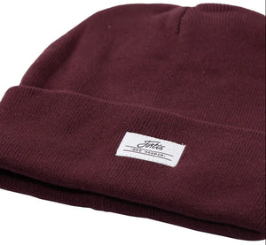 Fortis Maroon Fold Beanie