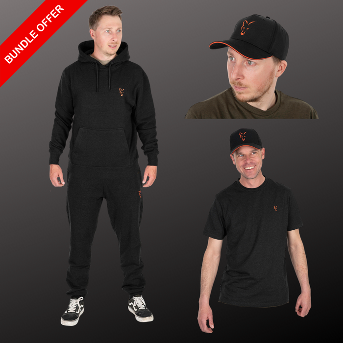 Fox Black/Orange Clothing Bundle