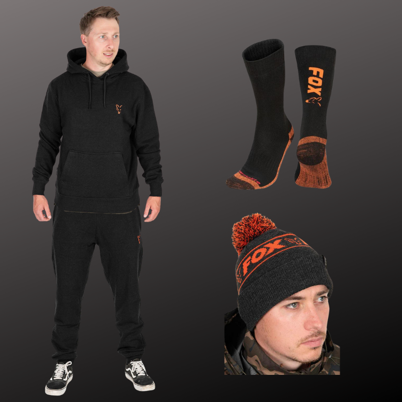 Fox Black/Orange Clothing Bundle