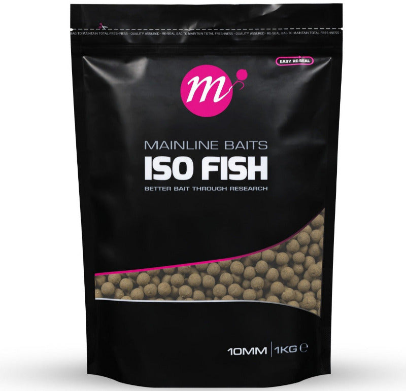 Mainline Baits ISO Fish Shelf Life Boilies 1kg Bag