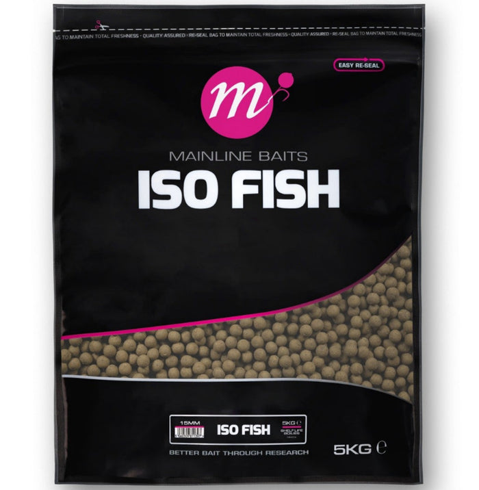 Mainline Baits ISO Fish Shelf Life Boilies 5kg Bag