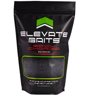 Elevate Baits Spicy Chorizo Elite Pellet Mix