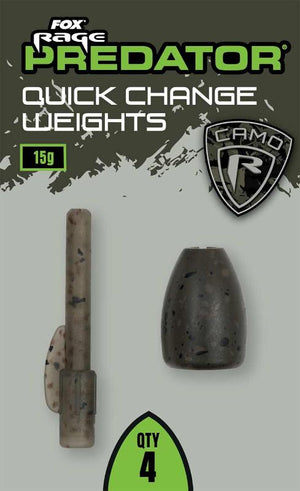 Fox Rage Predator Camo Kwik Change Weights