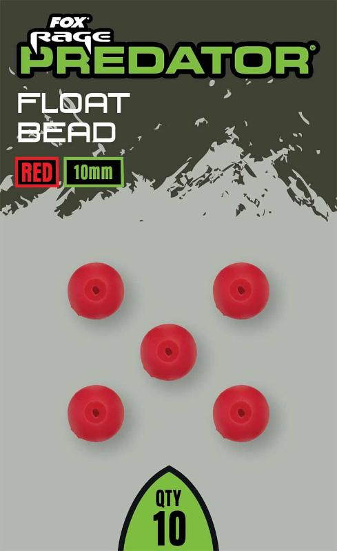 Fox Rage Predator Red Float Beads 10mm