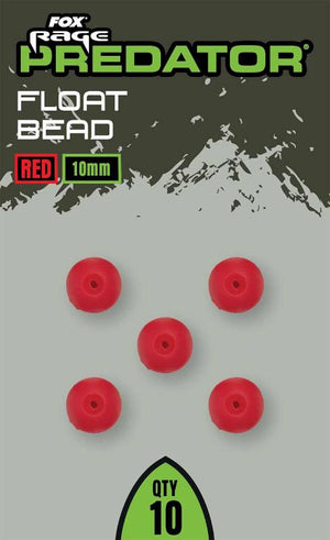 Fox Rage Predator Red Float Beads 10mm