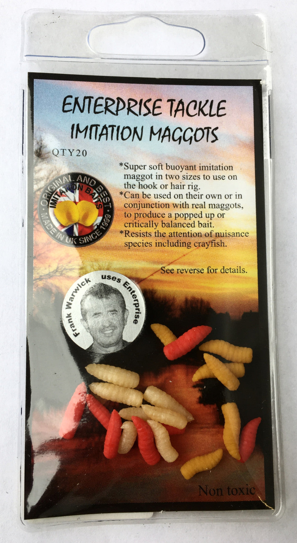ET18 - Imitation Maggots  Enterprise Tackle - Creators of Imitation,  Artificial Baits